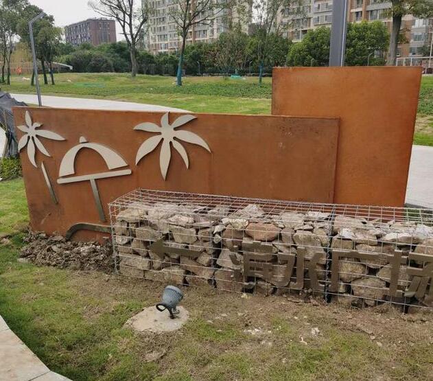 瓮安锈钢板挡土墙